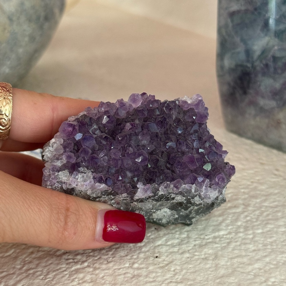 ✨Charged✨ Natural Amethyst Geode - Picture 7 of 11